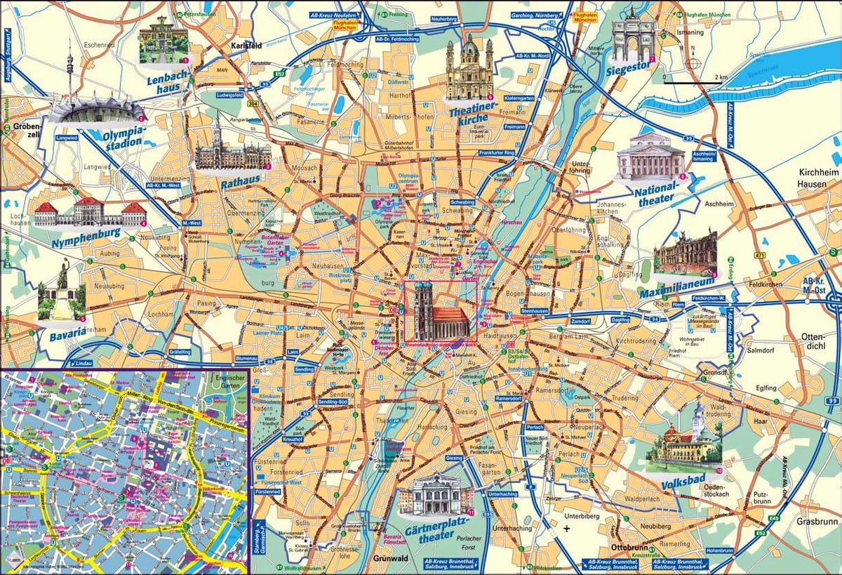 munich kort ótengdur
