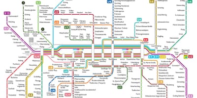 U bahn munchen kort