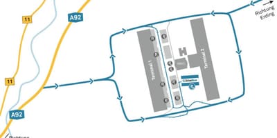 Munich flugvöllur kort