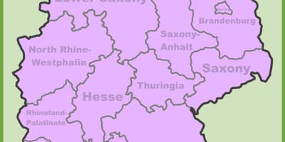 Kort af munich staðsetningu